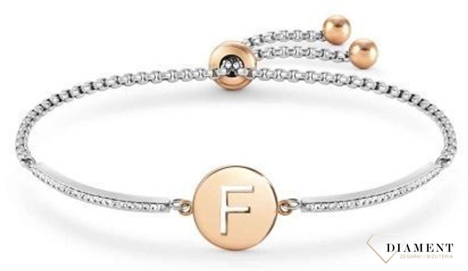 Bransoletka Nomination Italy z kolekcji Milleluci Letters..jpg